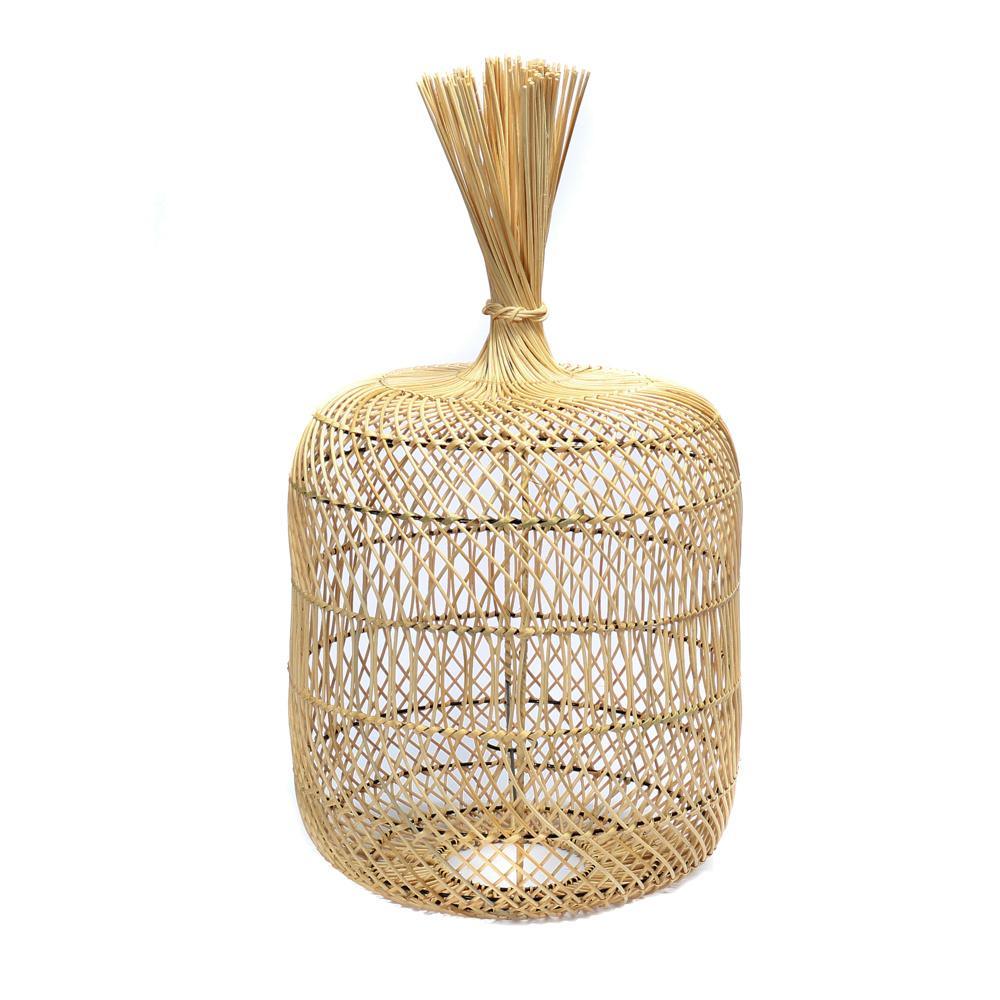 Dumpling Pendant / Floor Light - Natural - 70cm - Flo & Joe