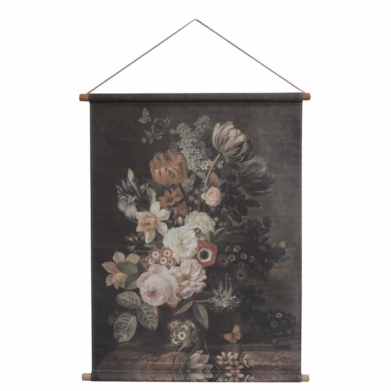 Floral Display Mural Wall Hanging 97 x 76cm - Flo & Joe