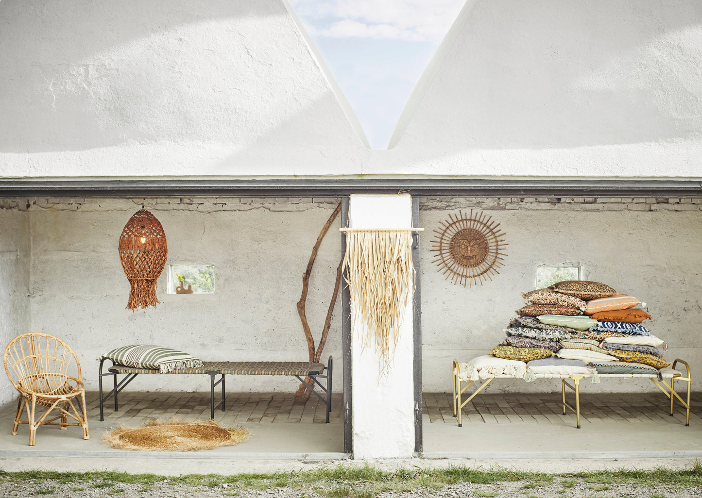 Folding Daybed - Brass - Flo & Joe