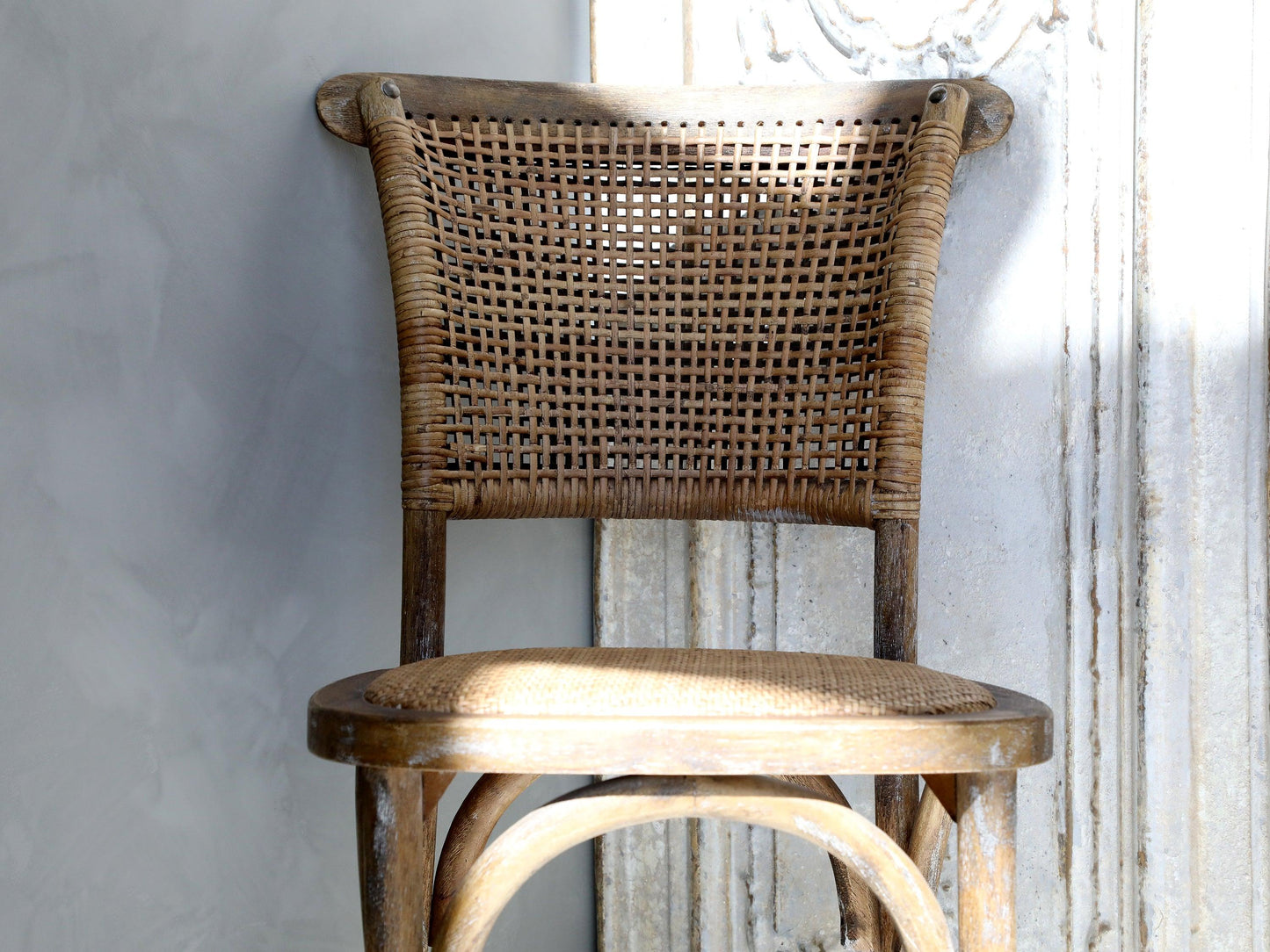 French Wicker Dining Chair - Flo & Joe