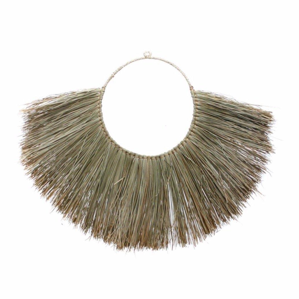 Handmade Natural Seagrass Wall Hanging - Medium - Flo & Joe