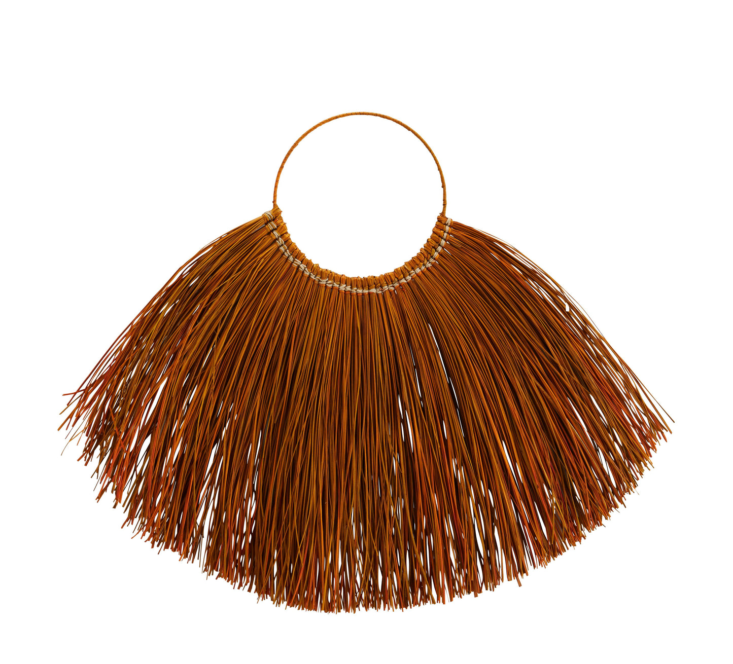 Handmade Rust Seagrass Wall Hanging - Flo & Joe