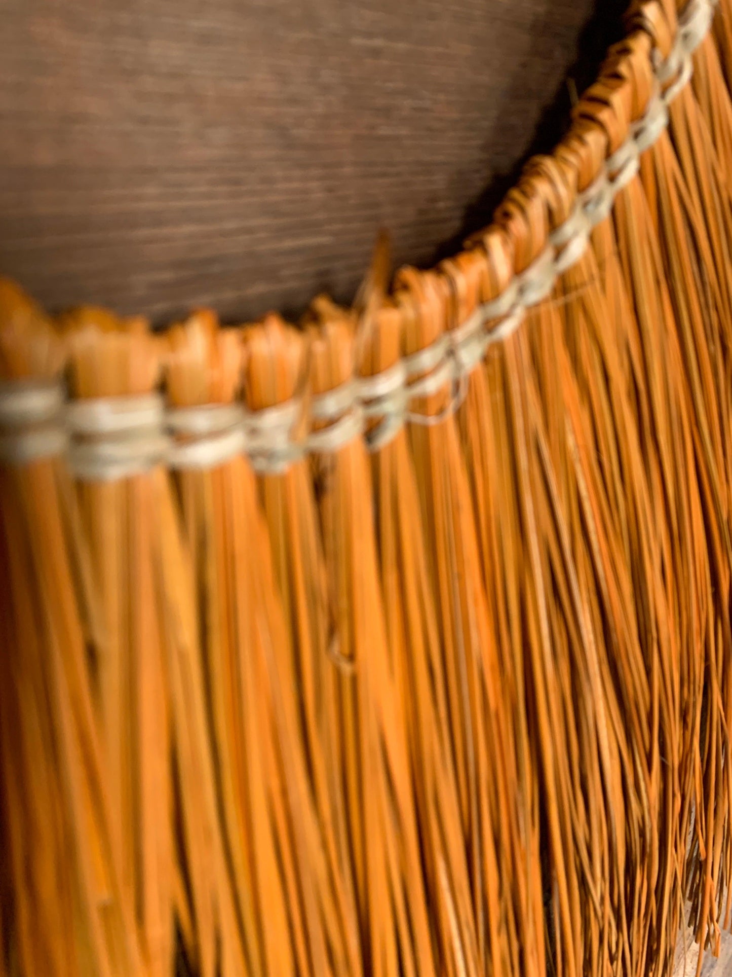 Handmade Rust Seagrass Wall Hanging - Flo & Joe