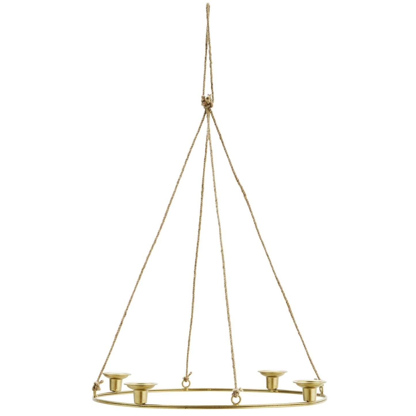 Hanging Golden Candle Holder - Flo & Joe