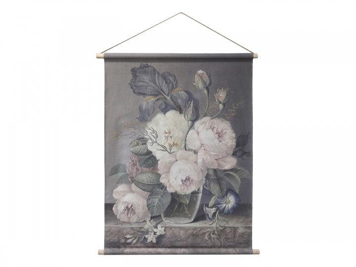Iris Floral Mural Wall Hanging - Flo & Joe