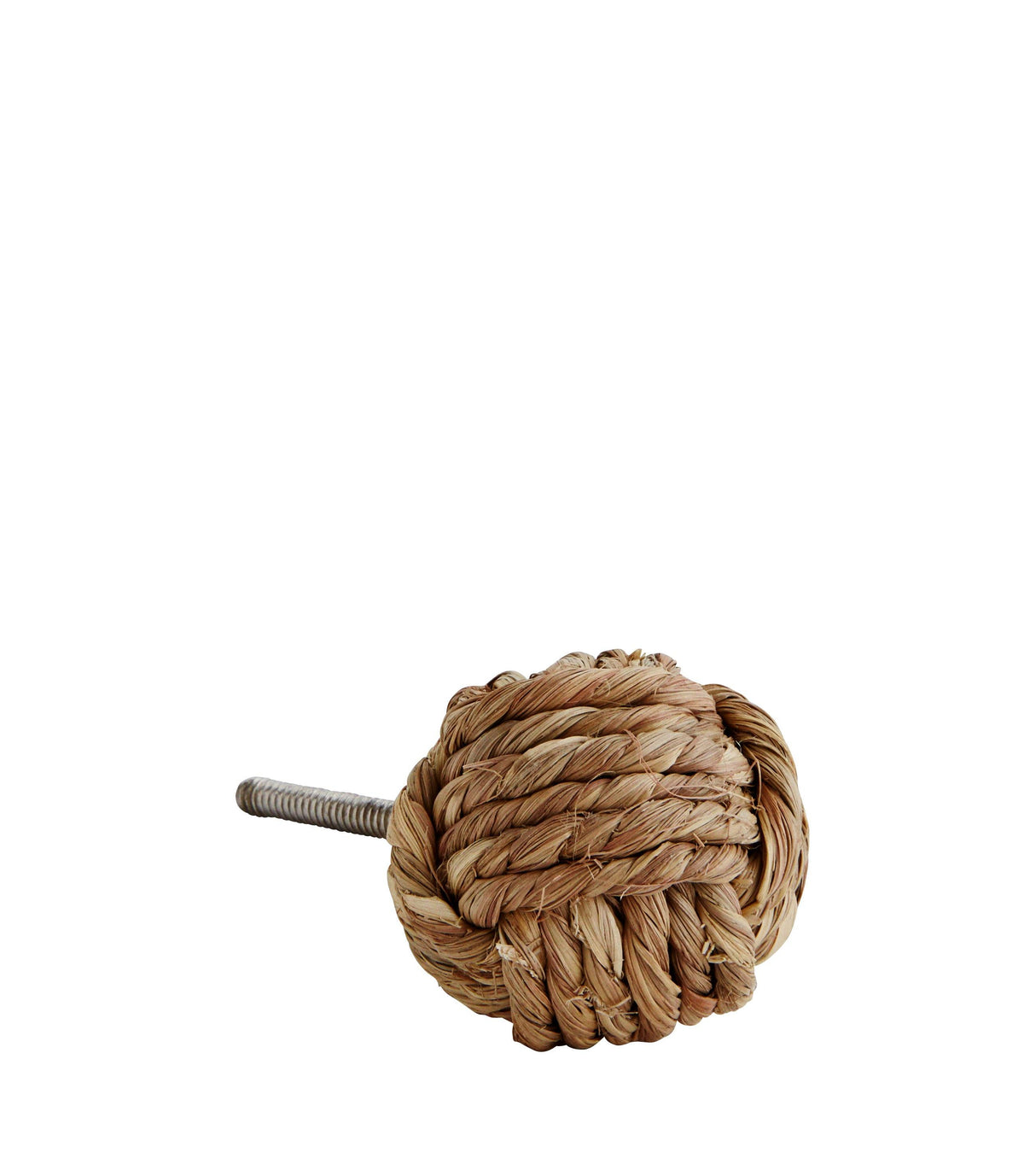 Natural jute door knob flo & joe