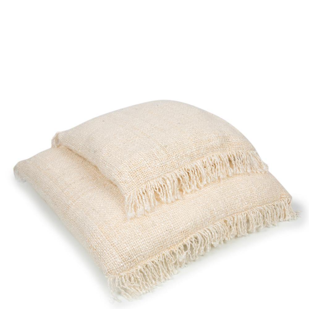 Oh My Gee Cushion Cover - Cream 60 x 60cm - Flo & Joe