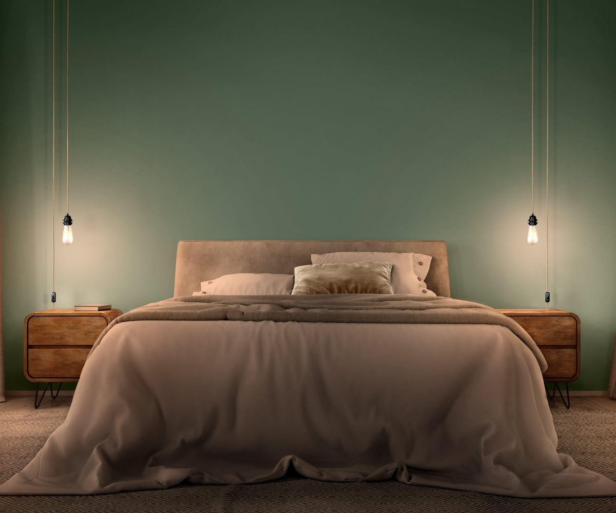 Plugable ceiling light fitting natural flo & joe