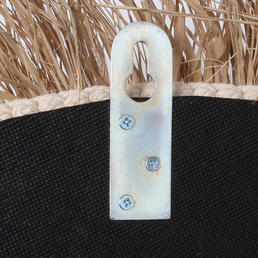 Raffia Shell Mirror - Flo & Joe