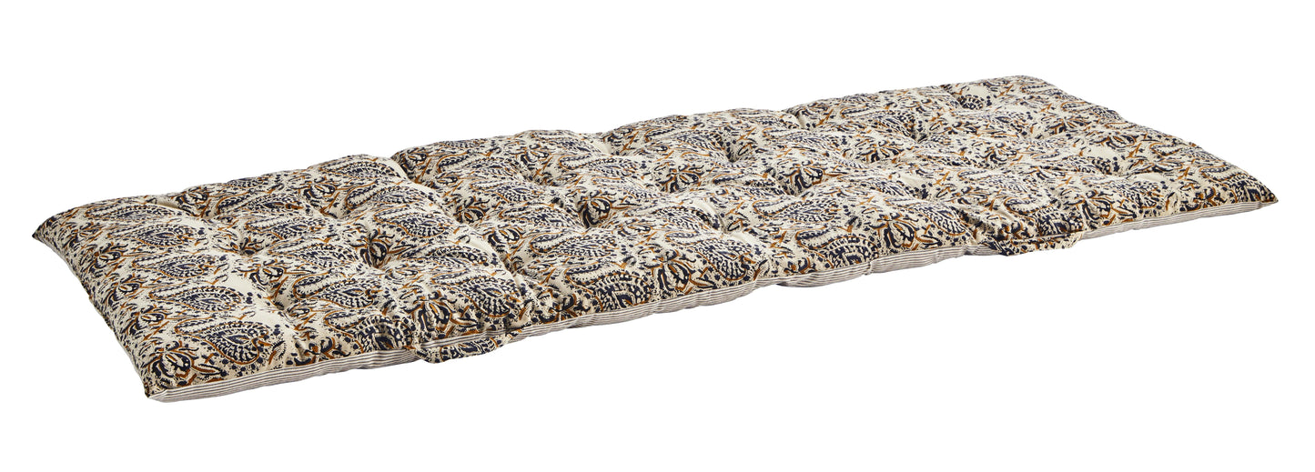 Reversible Mattress - Mustard & Grey - Flo & Joe