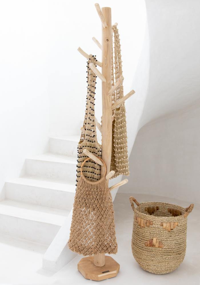 Teak Coat Stand - Flo & Joe