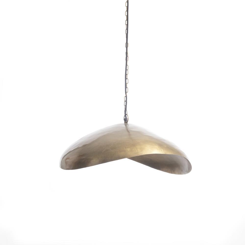 The Fortune Cookie Brass Pendant - L - Flo & Joe