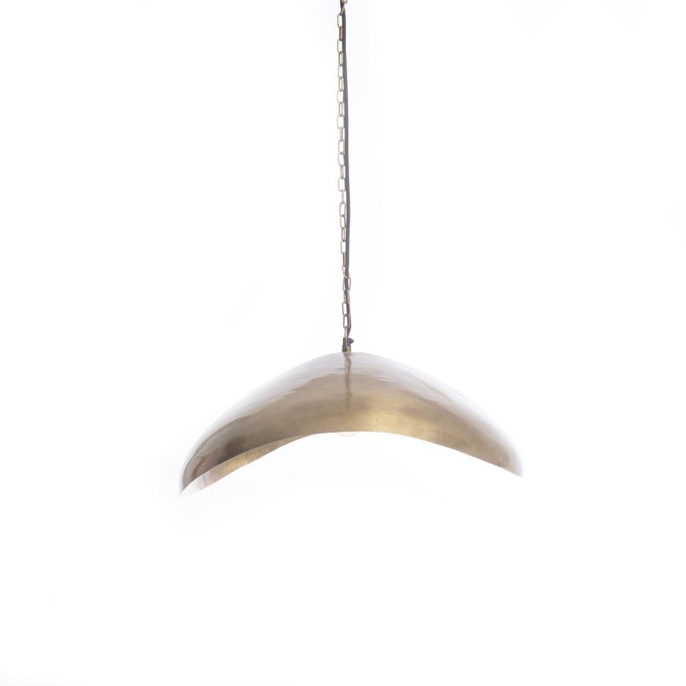The Fortune Cookie Brass Pendant - L - Flo & Joe