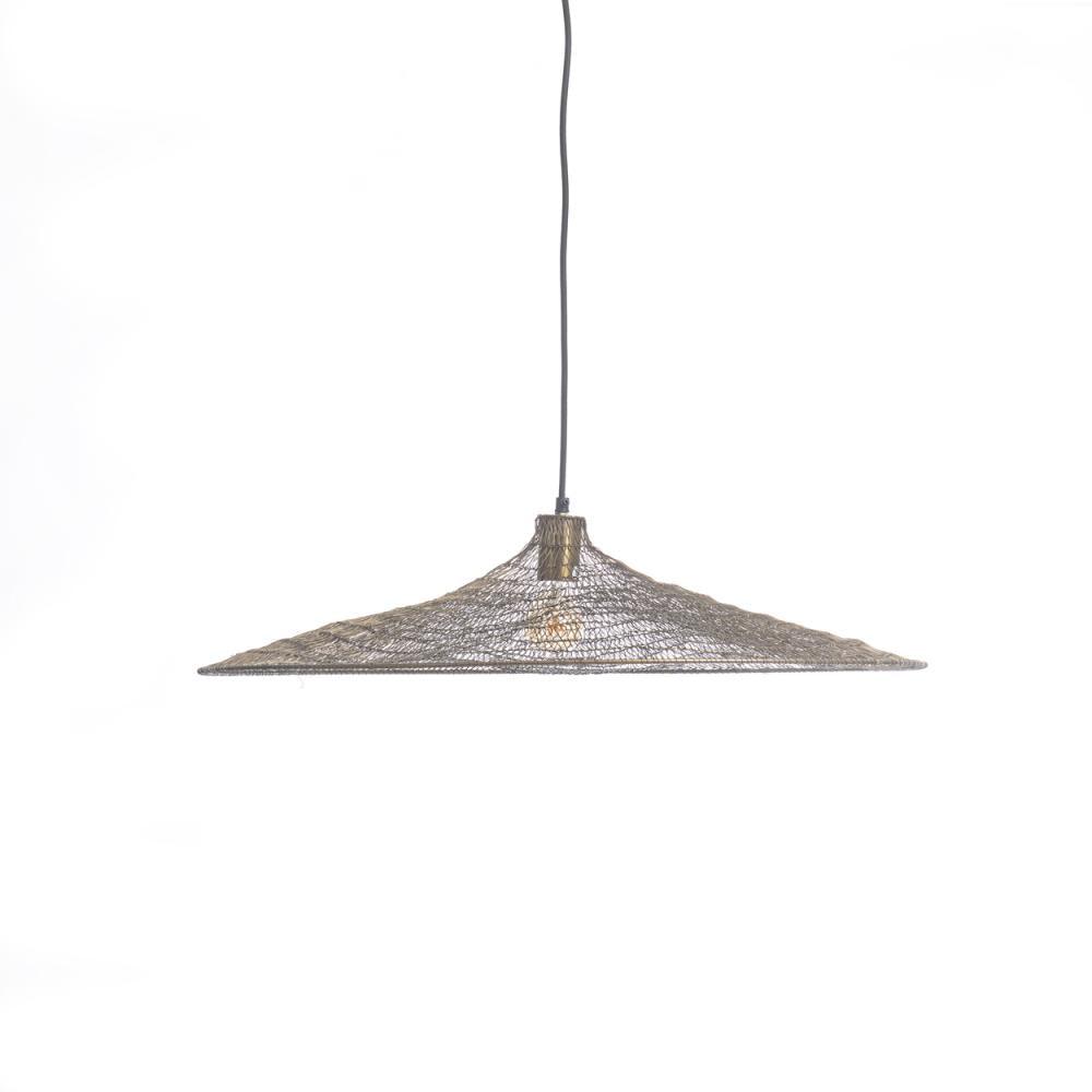 The Namaste Brass Pendant - L - Flo & Joe