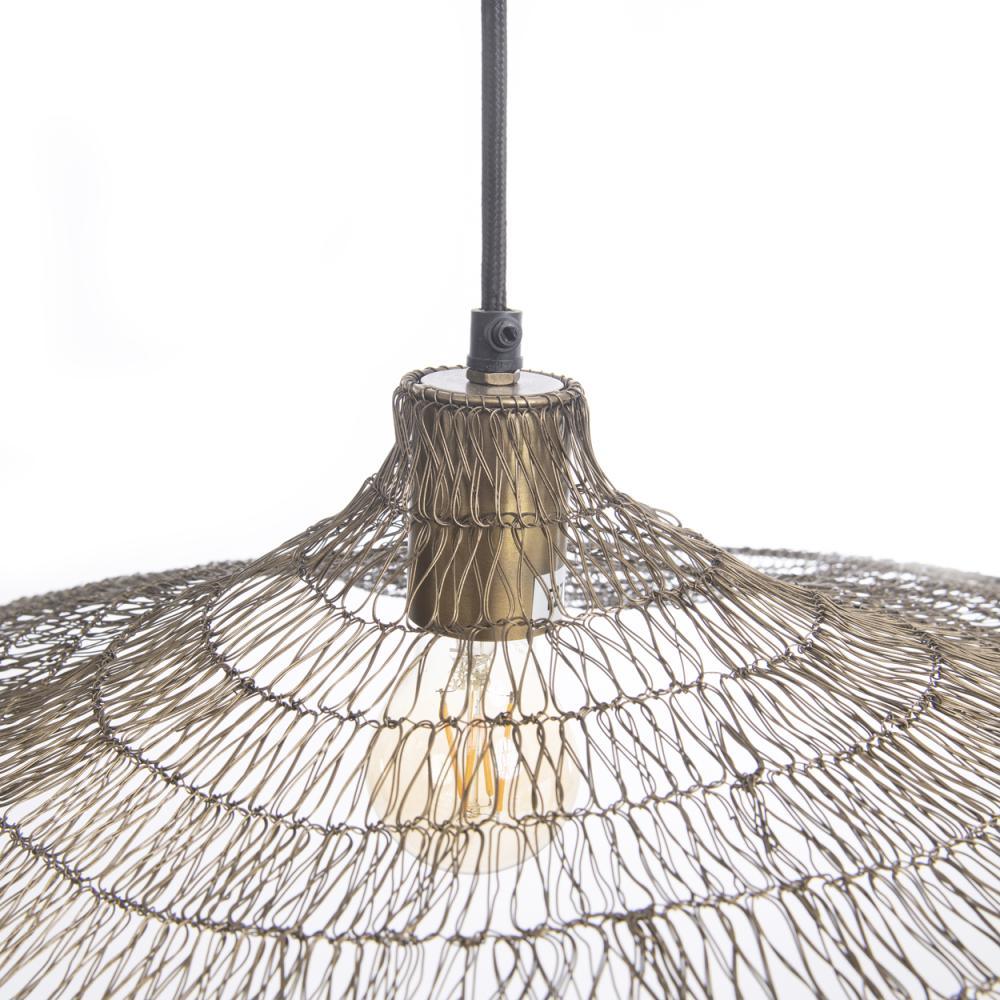 The Namaste Brass Pendant - L - Flo & Joe