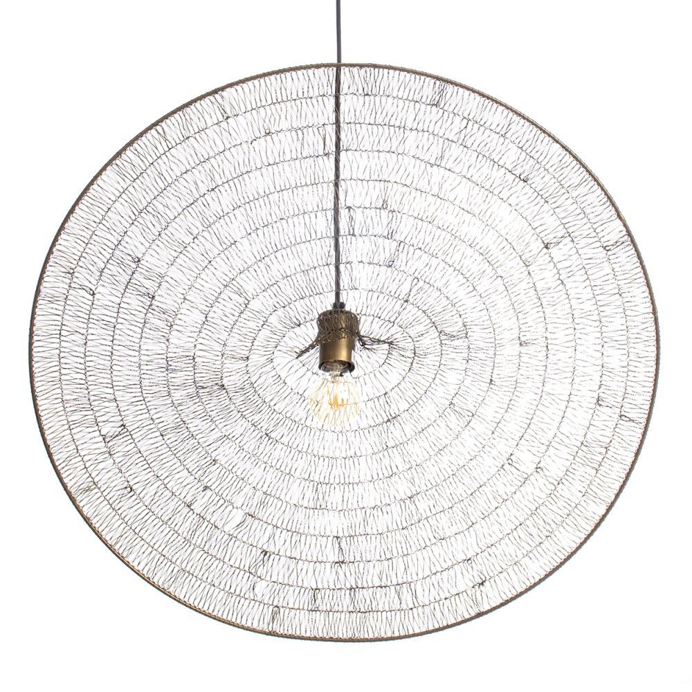 The Namaste Brass Pendant - L - Flo & Joe