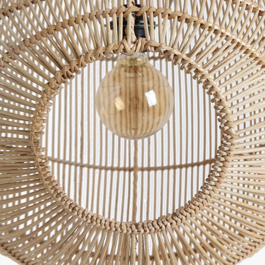 The sphere pendant light natural flo & joe