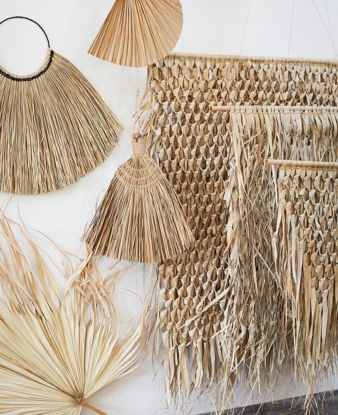 Woven Palm Wall Hanging - S - Flo & Joe