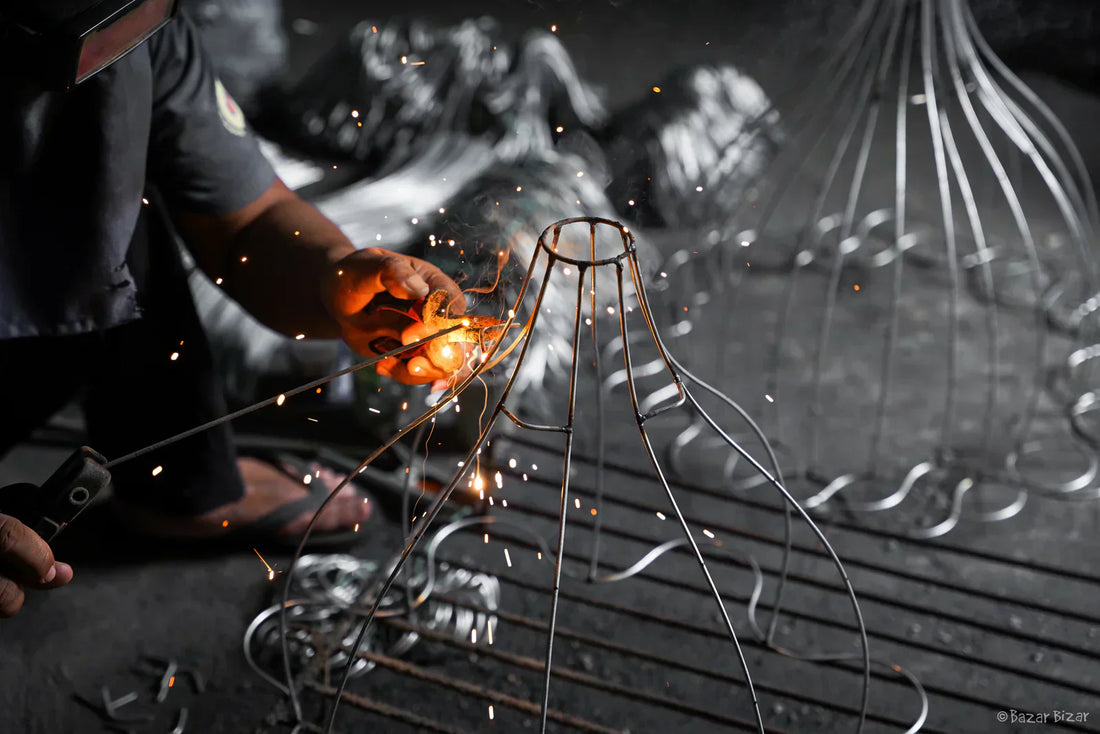 Natural Lighting and Decor made by global artisans