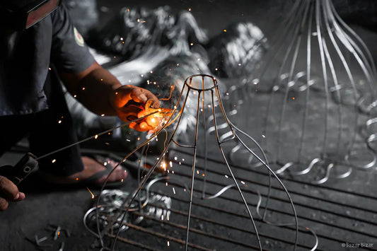 Natural Lighting and Decor made by global artisans