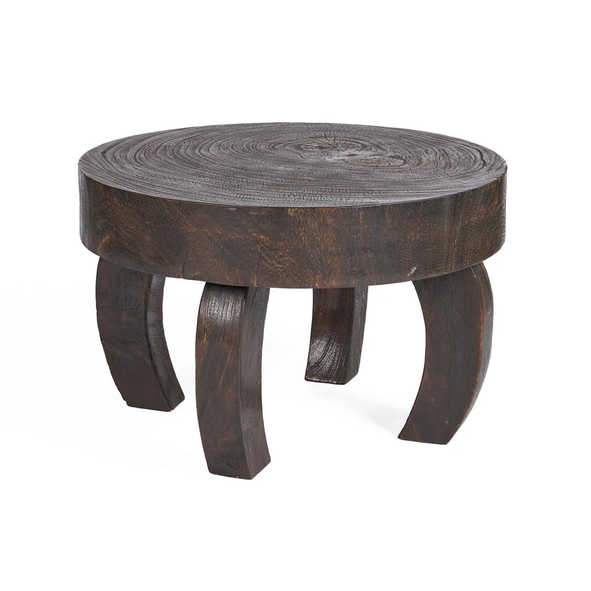 The octo coffee table   dark walnut