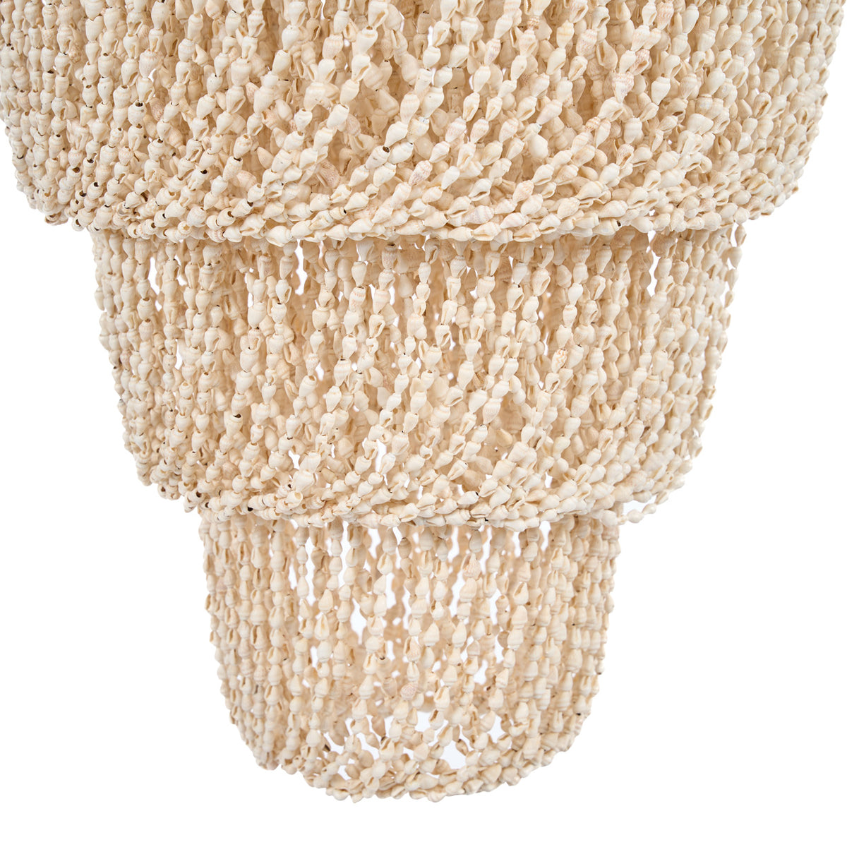 The lagoon shell chandelier   natural   l