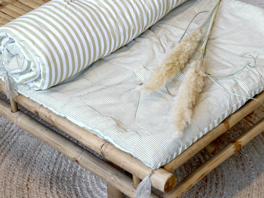 Reversible Mattress  - Natural Stripe
