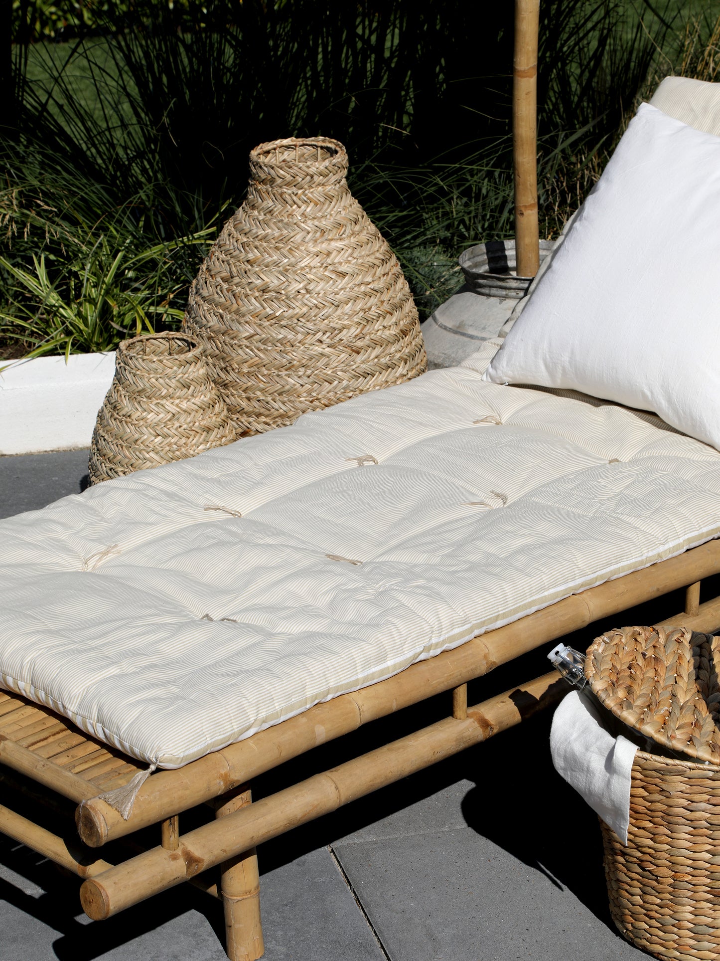 Reversible Mattress  - Natural Stripe