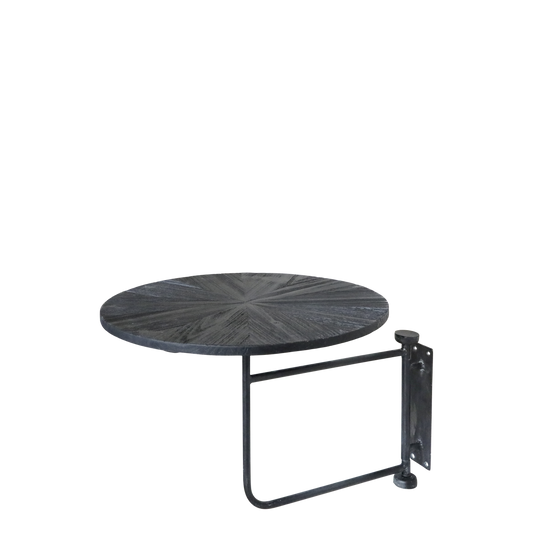 Wall Mounted Table - 35cm Black