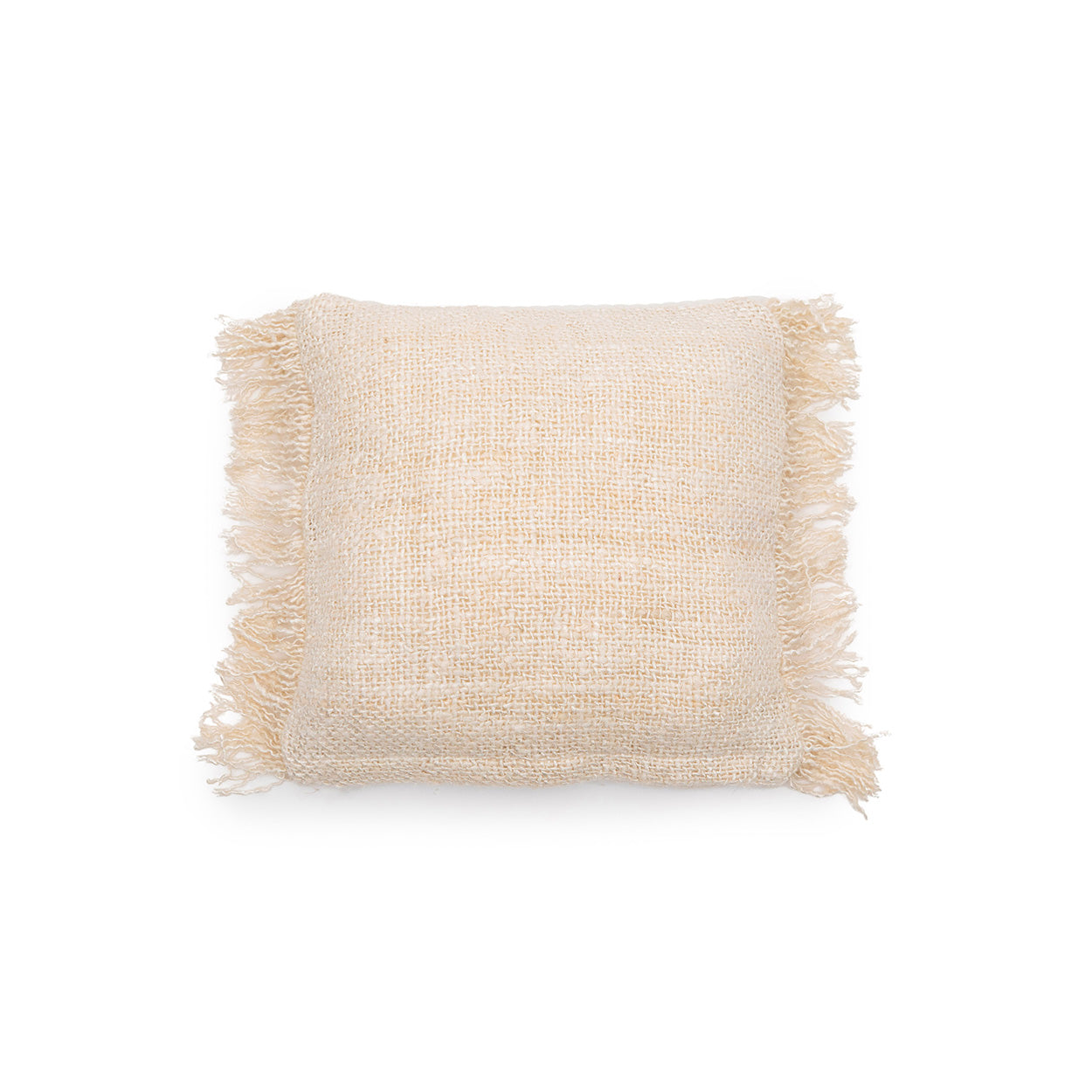 40 x 40cm soft cotton woven scatter cushion cover in a modern rustic style