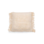 40 x 40cm soft cotton woven scatter cushion cover in a modern rustic style