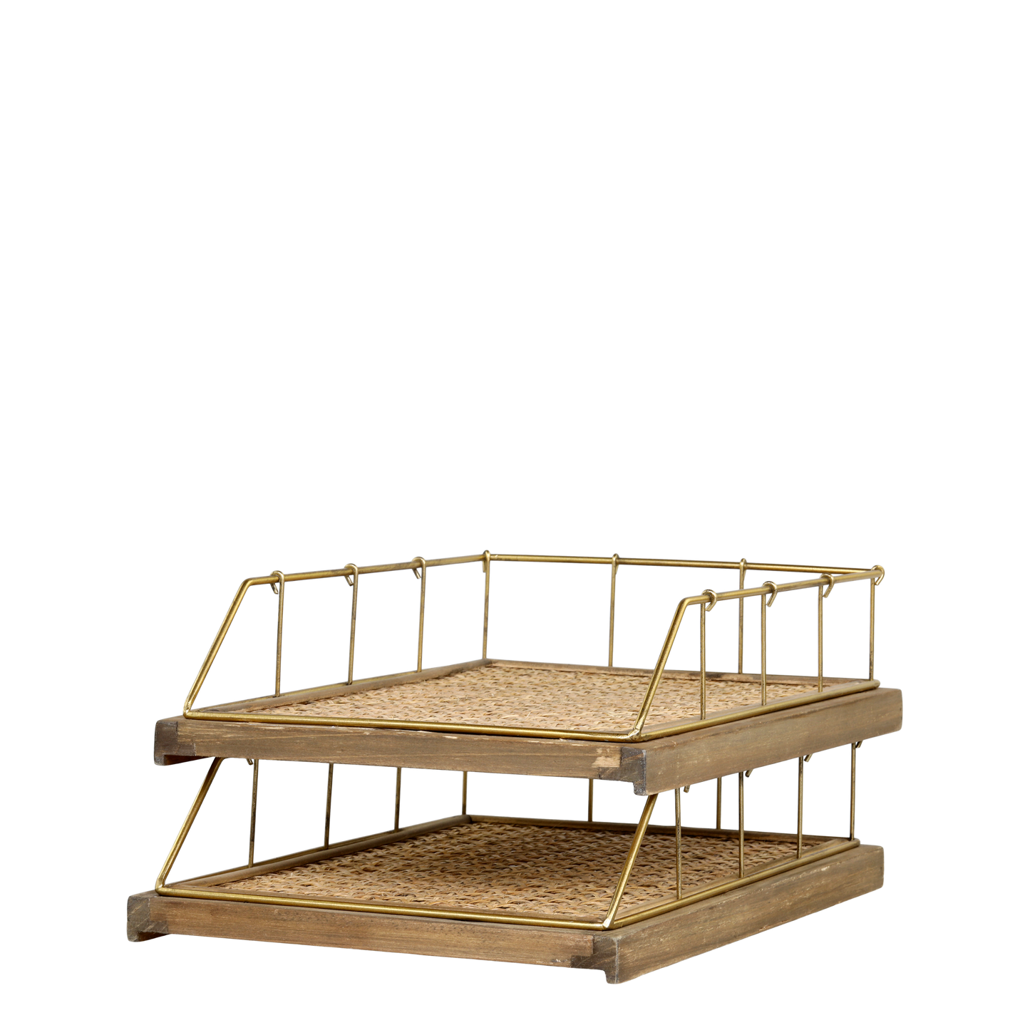 Rattan Letter Tray