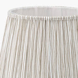 Natural Stripe Pleated Lampshade