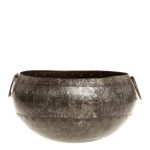 Antiqued Metal  Pot - Flo & Joe