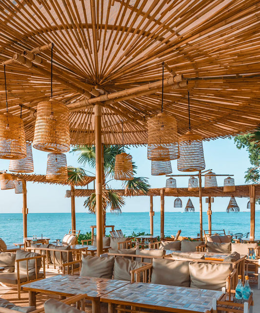 Bamboo Basket Shades