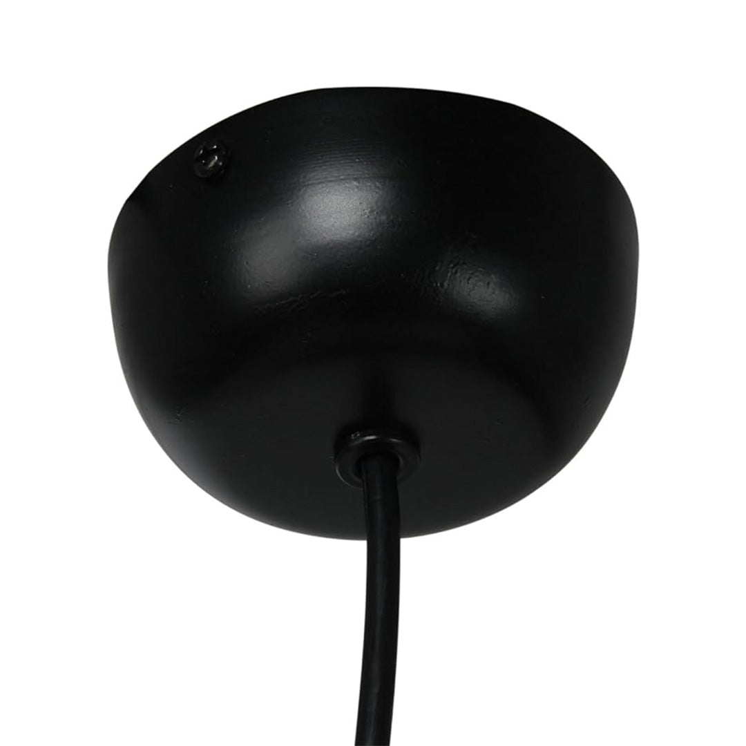 Frayed Stone Linen Pendant Shade - M