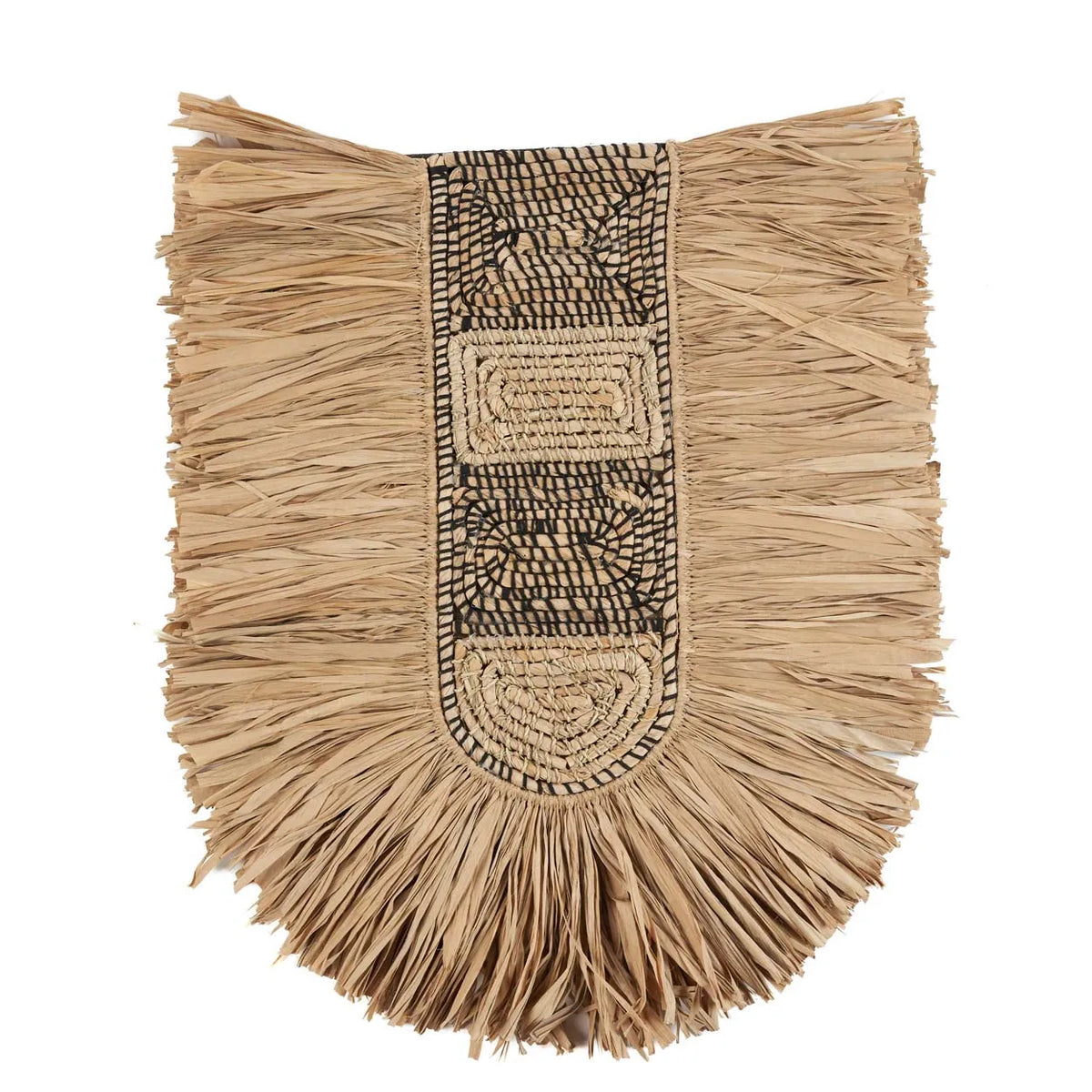 The dada wall hanging deco   natural raffia, rattan   flo & joe