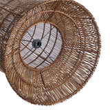 The Woven Bell Pendant - Dark Walnut - Small