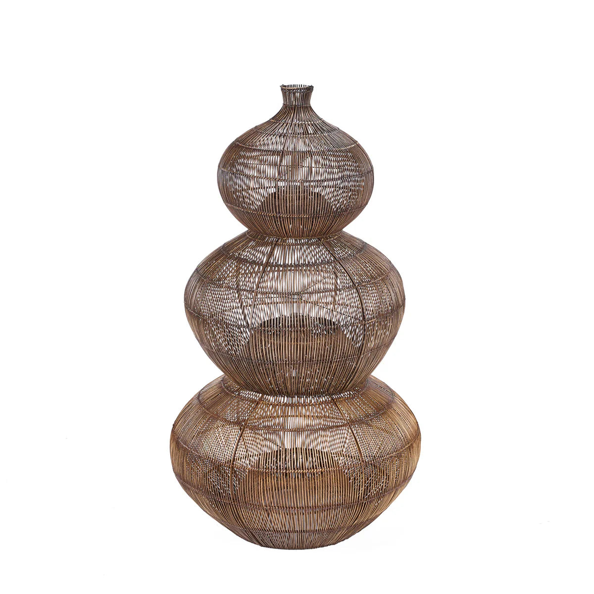 The desert gourd pendant   dark walnut   medium