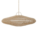 Extra Large Rattan Macaron Natural Pendant Lamp Light  Shade - XXL - Flo & Joe UK