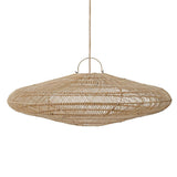 Extra Large Rattan Macaron Natural Pendant Lamp Light  Shade - XXL - Flo & Joe UK