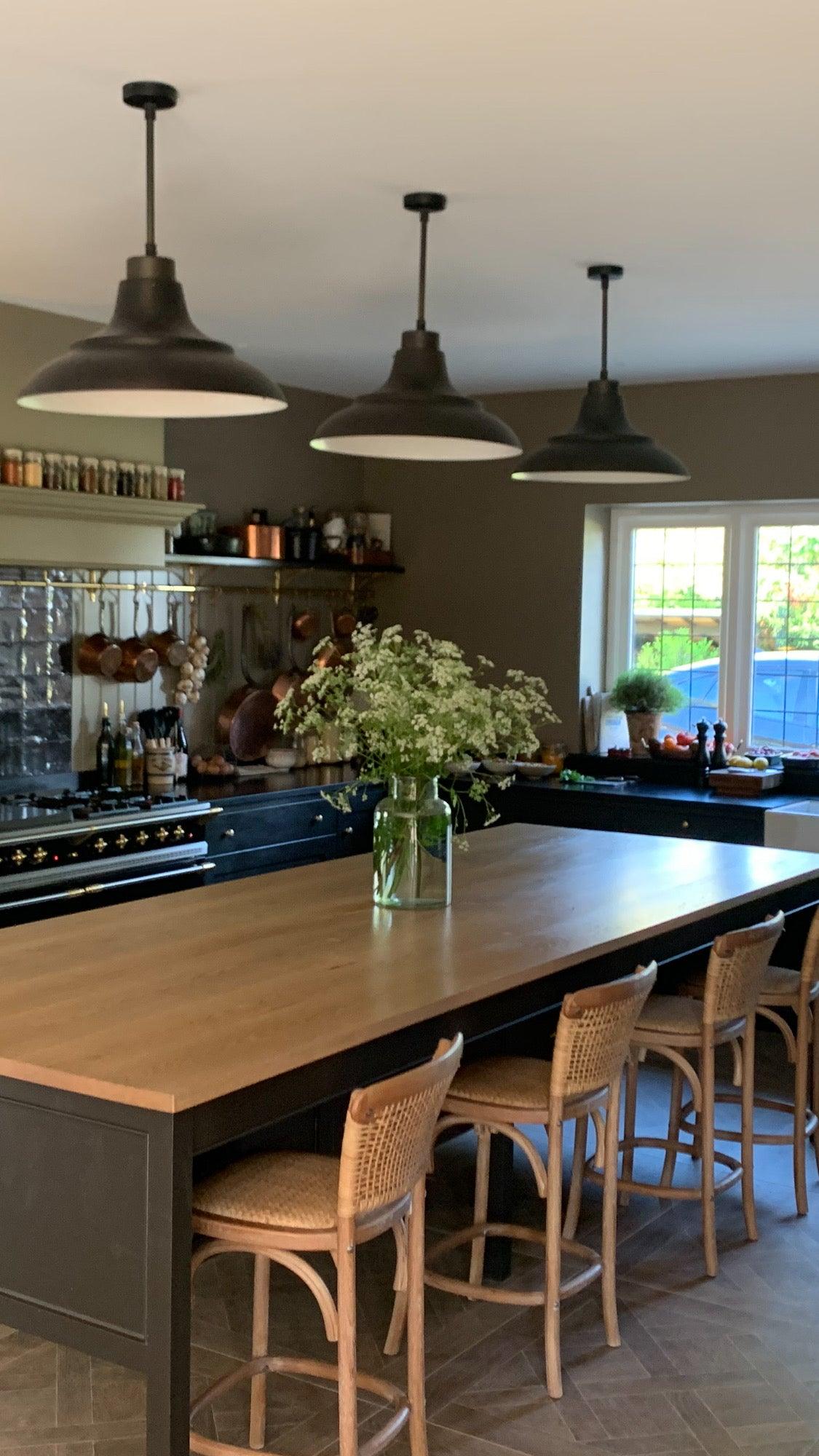 French Wicker Bar Stool / Chair - Flo & Joe