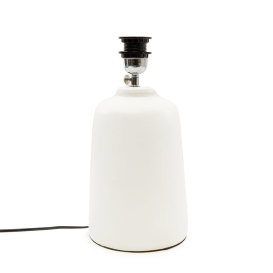 Boho White Lamp Base