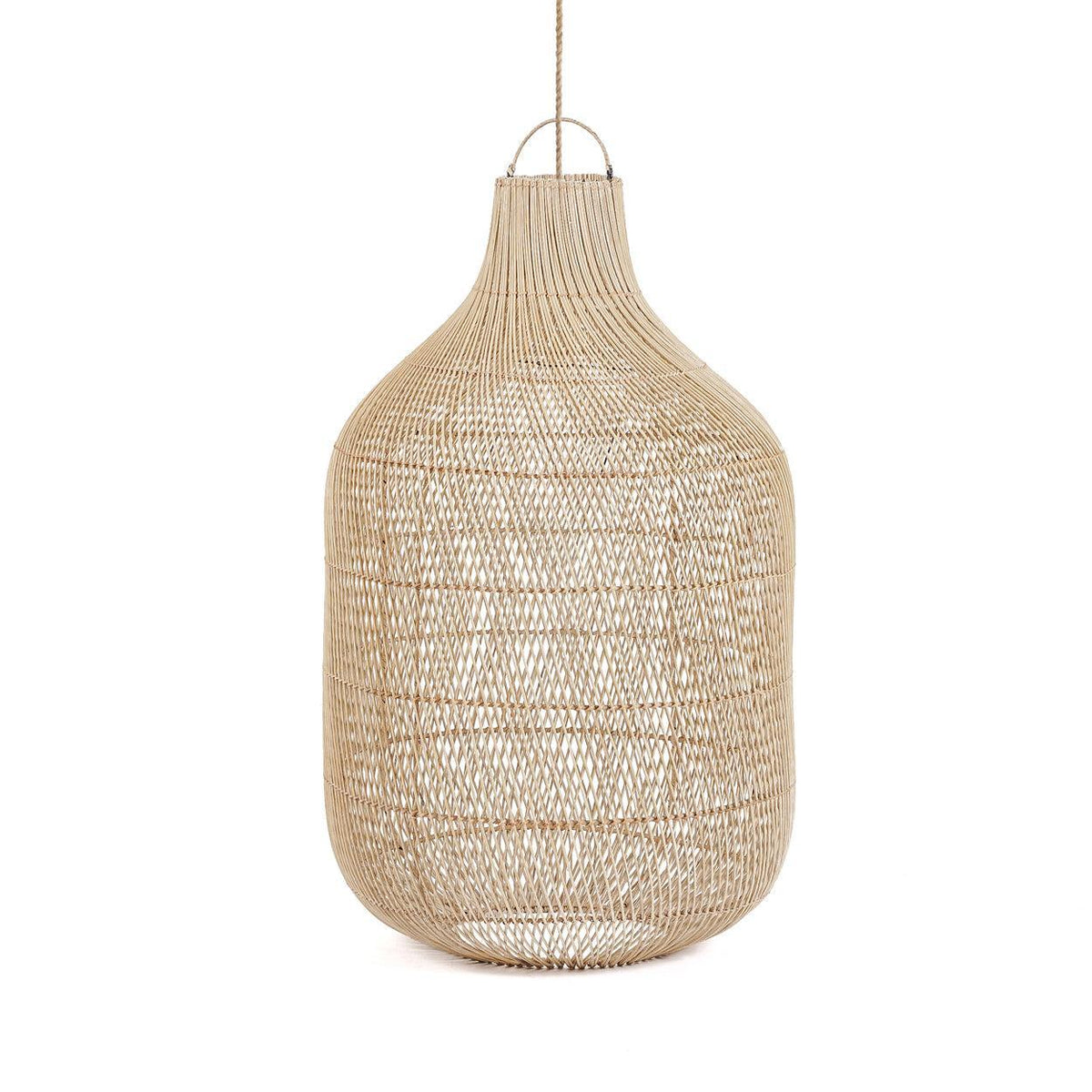 Kendi natural pendant / floor light   90cm   flo & joe