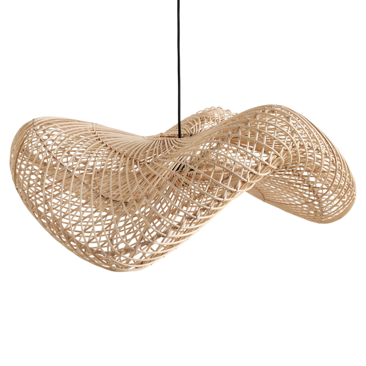 The Wave Pendant - Natural - 71cm