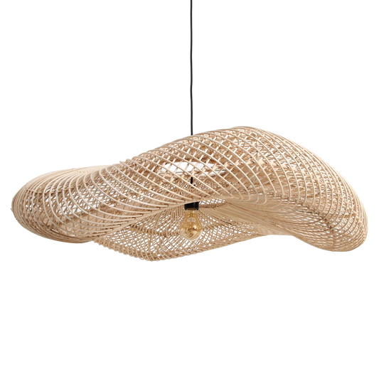 The Wave Pendant - Natural - 116cm