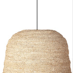 Large natural raffia rattan large light shade - UK