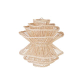 The Shiitake Natural Pendant Light -Large Rattan Lighting