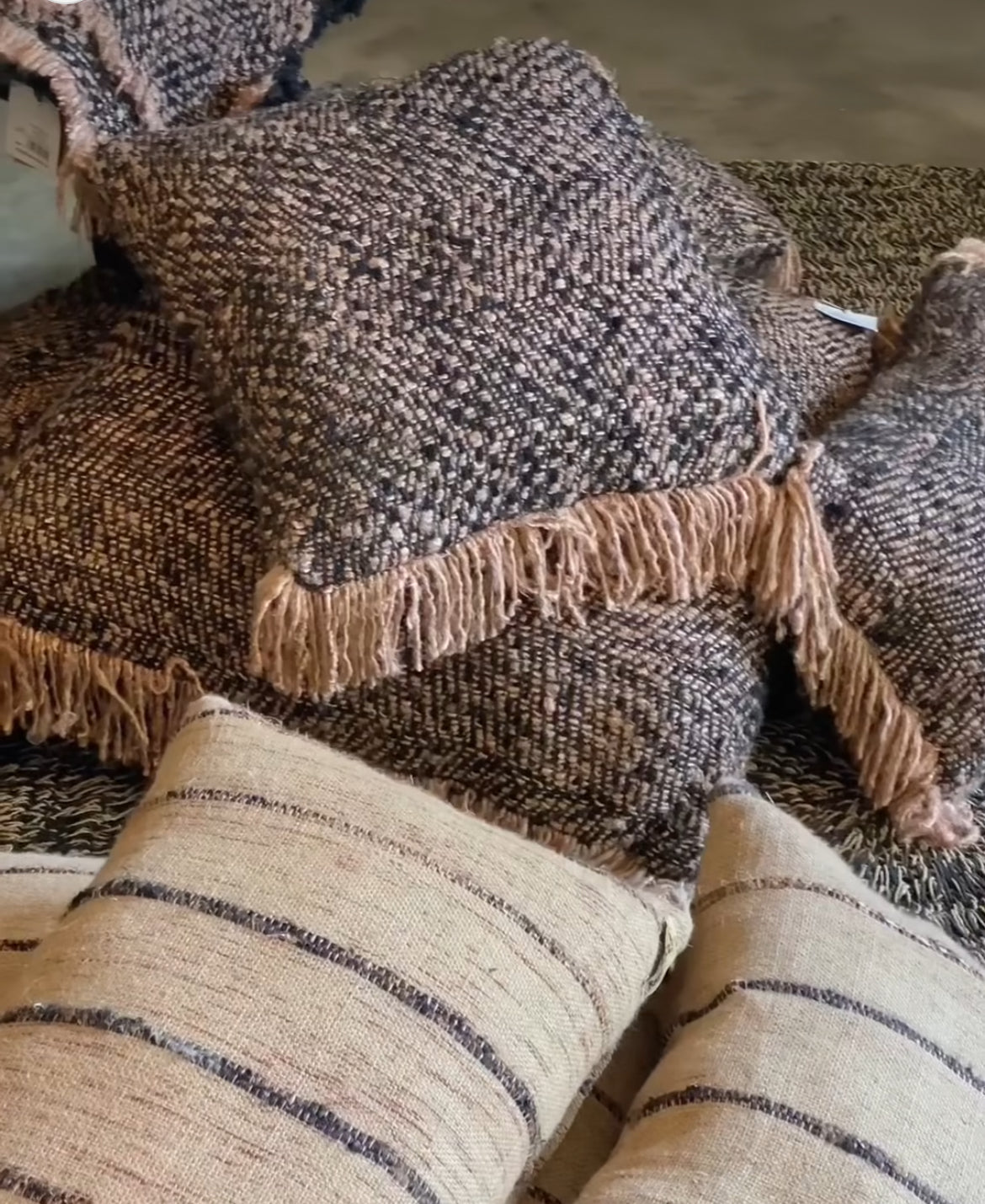 My Gee Cushion Cover - Black Copper 60 x 60cm - Flo & Joe