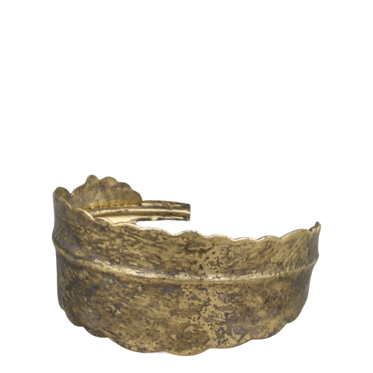 Napkin Ring Set of 4 - Gold Leaf - Flo & Joe